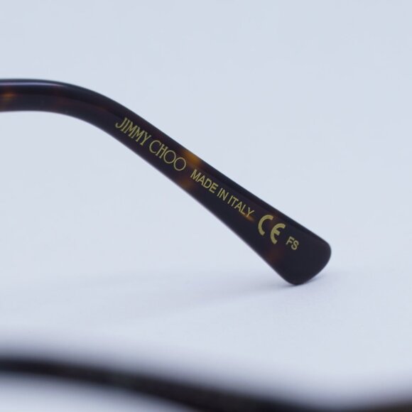 Jimmy Choo JC362 0086 00 Eyeglasses Havana 55mm Butterfly Frame